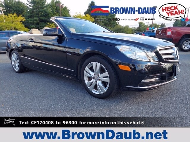 2012 Mercedes-Benz E-Class